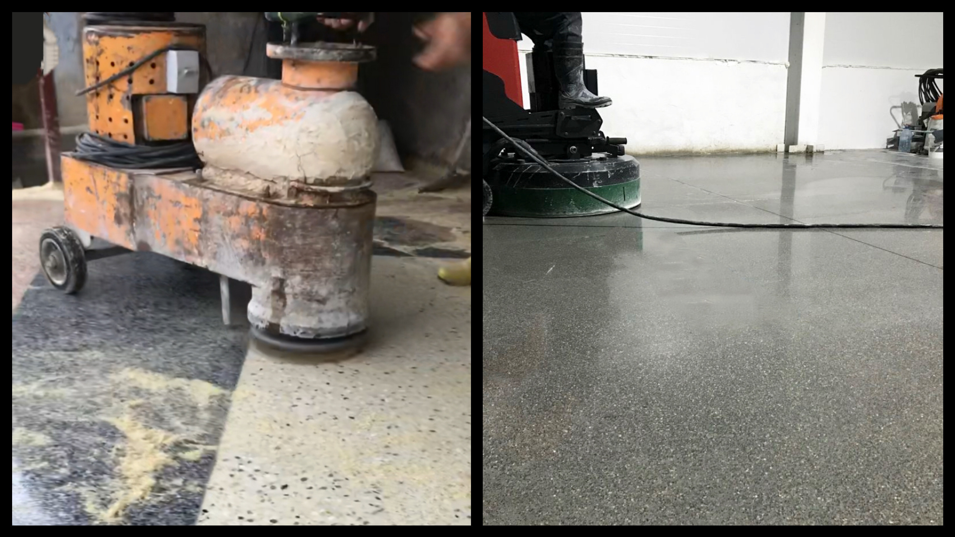Mosaic Floor Cutting & Polishing