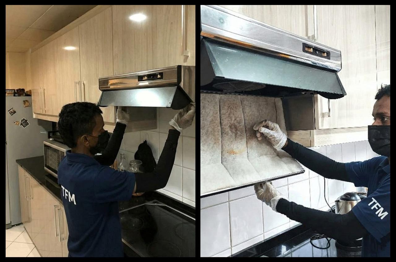 Kitchen Hood Deep Cleaning